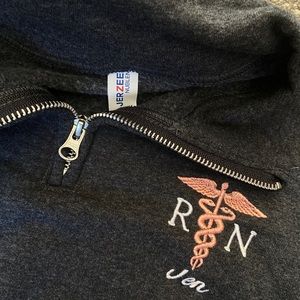 Customized RN Registered Nurse Sweatshirt “JEN”